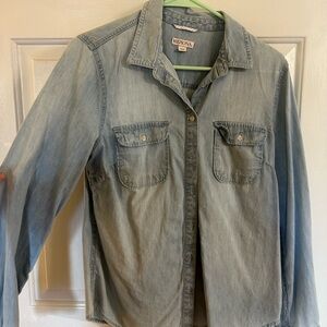 Merona Light Blue Denim Shirt